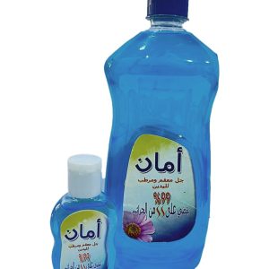 جل معقم ومرطب اليدين امان 500 مل *10